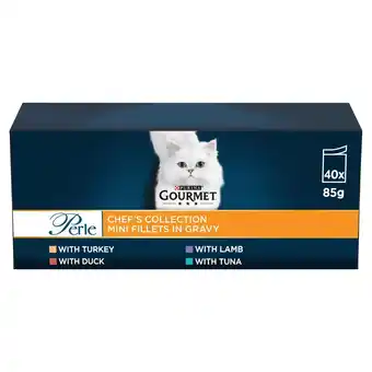 Morrisons Gourmet perle chefs collection wet cat food offer