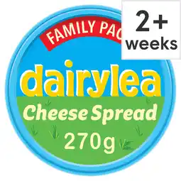 Tesco Dairylea cheese spread 270g offer