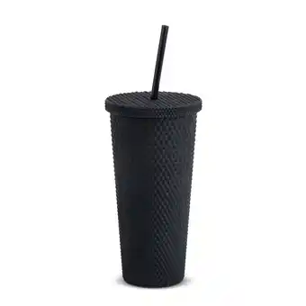 Tesco Core kitchen black studded tumbler 710ml offer