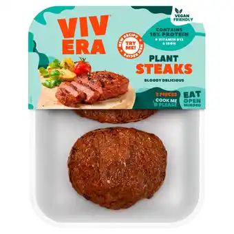 Tesco Vivera plant steaks 200g offer