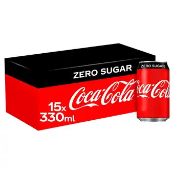 Tesco Coca-cola zero sugar 15x330ml offer