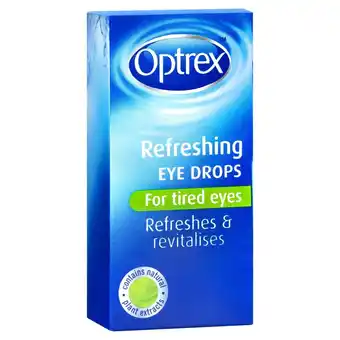 Morrisons Optrex refresh drops offer