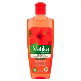 Morrisons Vatika naturals enriched hair oil with hibiscus offer