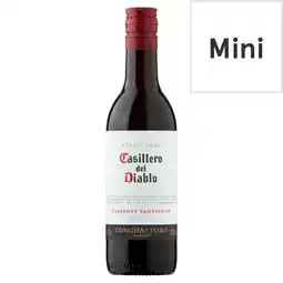 Tesco Casillero del diablo cabernet sauvignon 18.7cl offer