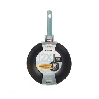 Tesco Salter megastone thermo collar stirfry pan 28cm offer