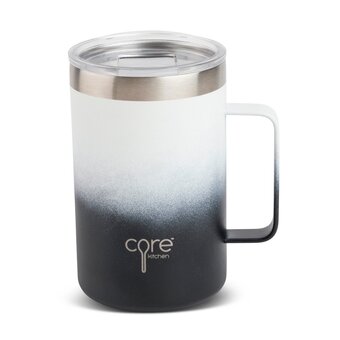 Tesco Core kitchen black ombre roast travel mug 502ml offer