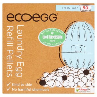 Morrisons Ecoegg fresh linen laundry egg refill pellets offer