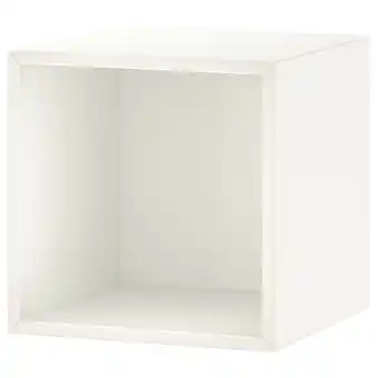 Eket wall-mounted shelving unit, white, 35x35x35 cm