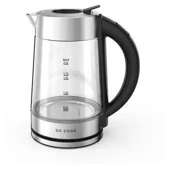 Tesco Go cook glass temperature control kettle gcktgt22 offer
