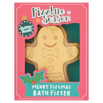 Tesco Fizz the season gingerbread bath fizzer 150g offer