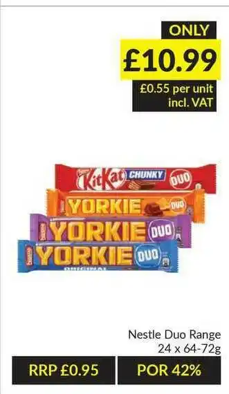 Musgrave MarketPlace Nestle Duo Range offer