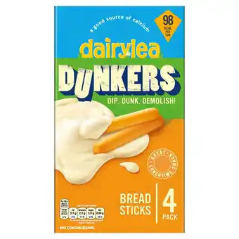 Sainsbury's Cheese snack dairylea dunkers breadsticks with cheese 4x43g offer