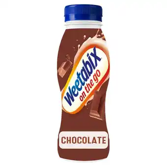 Sainsbury's Weetabix on the go breakfast drink chocolate 250ml offer