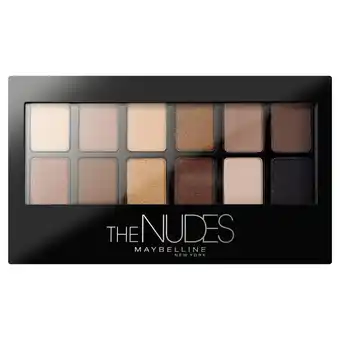 Sainsbury's Maybelline es palette nude offer