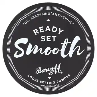 Sainsbury's Barry m ready set smooth loose setting powder 5.2g offer