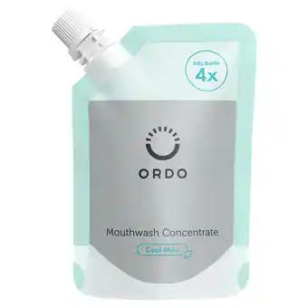 Sainsbury's Ordo mouthwash concentrate cool mint 80ml offer