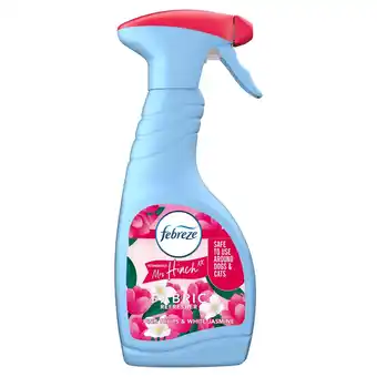 Sainsbury's Febreze pink tulips & white jasmine fabric freshener 500ml offer