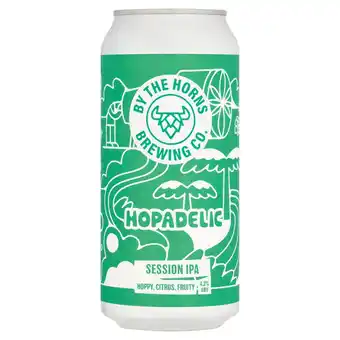 Sainsbury's By the horns brewing co. hopadelic session ipa 440ml offer