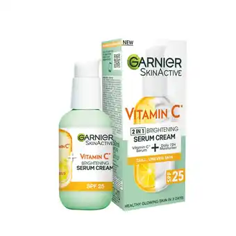 Sainsbury's Garnier vitamin c serum cream 50ml offer