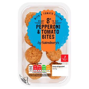 Sainsbury's Sainsbury's pepperoni & tomato bites 144g offer