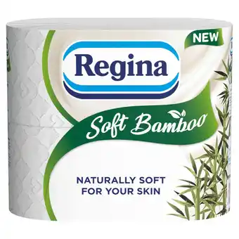Sainsbury's Regina soft bamboo toilet tissue x4 offer