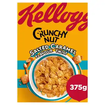 Sainsbury's Kellogg's crunchy nut salted caramel breakfast cereal 375g offer