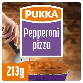 Sainsbury's Pukka pepperoni pizza pie, limited edition offer