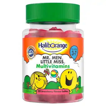 Sainsbury's Haliborange mr happy kids mulitivitamin softies x30 offer