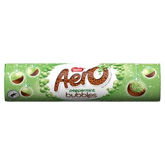 Tesco Aero peppermint bubbles giant tube 70g offer