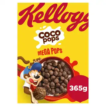 Tesco Kellogg's coco pops mega pops cereal 365g offer