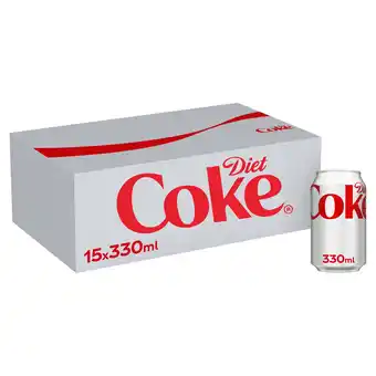 Tesco Diet coke 15x330ml offer