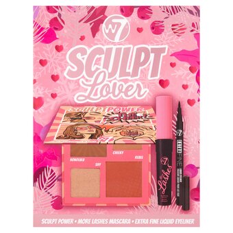 Tesco W7 sculpt lover make up set offer