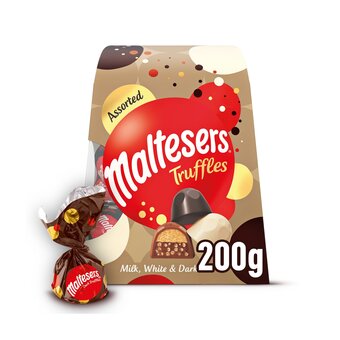 Tesco Maltesers assorted chocolate truffles box 200g offer