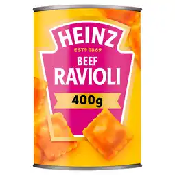Iceland Heinz beef ravioli 400g offer