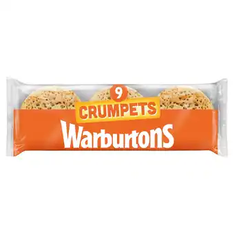 Iceland Warburtons 9 crumpets offer