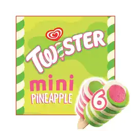Iceland Heartbrand twister ice lolly mini 6 x 50 ml offer