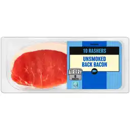 Iceland Iceland 10 rashers (approx.) unsmoked back bacon 300g offer