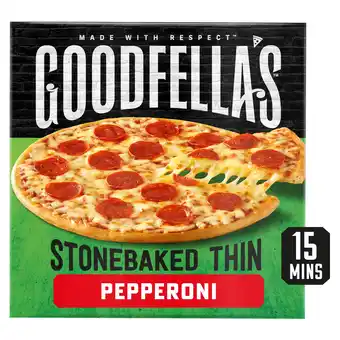 Iceland Goodfella's stonebaked thin pepperoni 332g offer