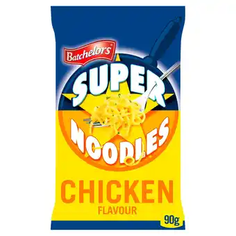 Iceland Batchelors super noodles chicken flavour 90g offer