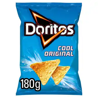 Iceland Doritos cool original sharing tortilla chips crisps 180g offer
