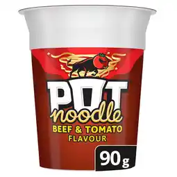 Iceland Pot noodle beef & tomato 90 g offer