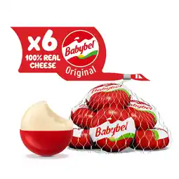 Iceland Babybel mini original cheese 6 x 20g (120g) offer
