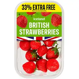 Iceland Iceland strawberries offer