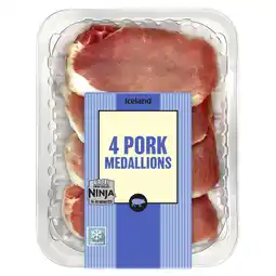 Iceland Iceland 4 pork medallions 400g offer