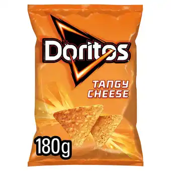 Iceland Doritos tangy cheese sharing tortilla chips crisps 180g offer