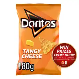 Iceland Doritos tangy cheese sharing tortilla chips crisps 180g offer