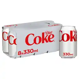 Iceland Diet coke 8 x 330ml offer