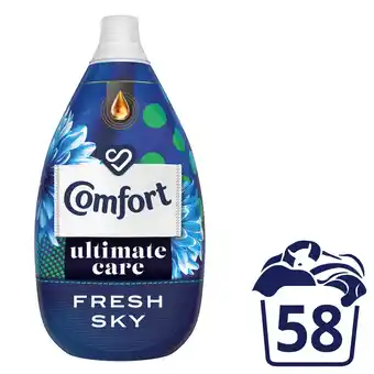 Iceland Comfort ultra-concentrated fabric conditioner ultimate care fresh sky 58 wash 870 ml offer