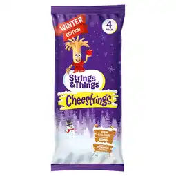 Iceland Strings & things cheestrings 4 x 20g (80g) offer