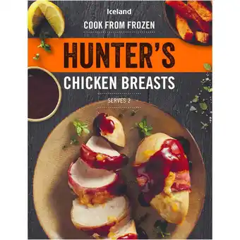 Iceland Iceland hunter's chicken breasts 430g offer